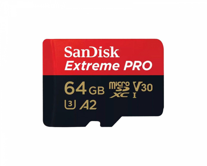 SanDisk Extreme PRO microSDXC Card - 64GB