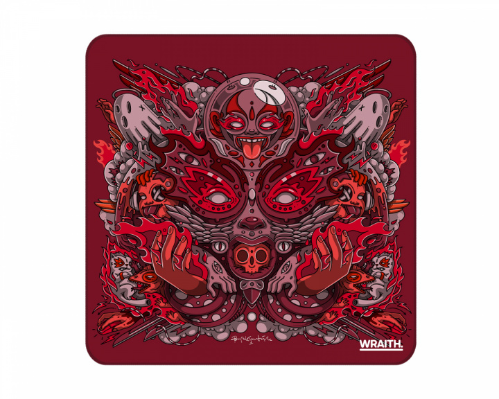 Wraith Spirit of Aim Pro Mousepad - Hybrid - Red