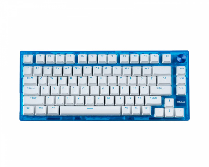 Wraith W75 V2 Analog Gaming Keyboard - Cyber Blue [Hall Effect]