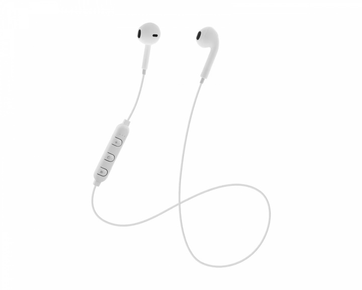 STREETZ BT100 Semiinear Bluetooth Headphones - White