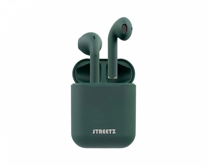 STREETZ T100 TWS Stereo In-Ear Headphones - Matte Green