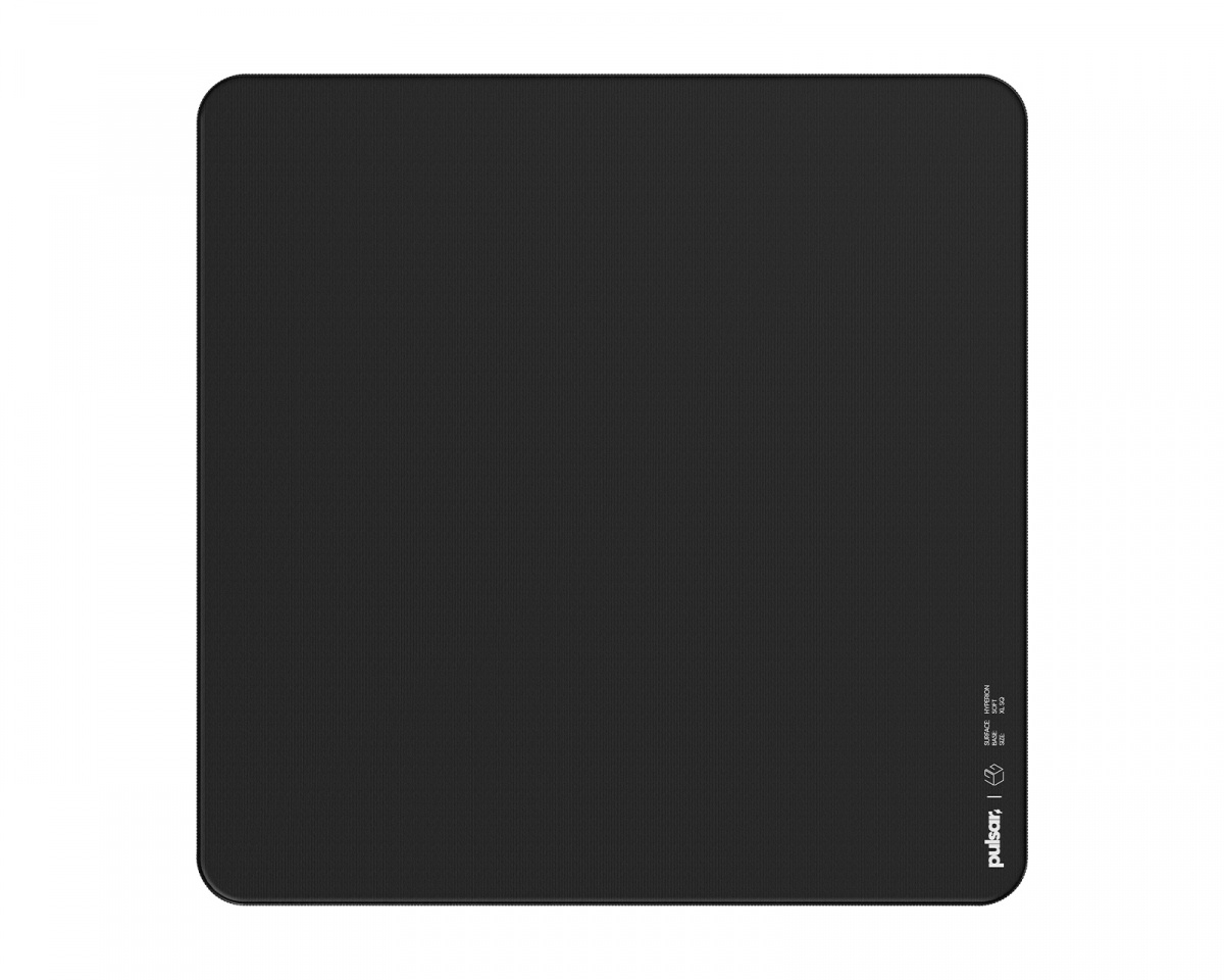 Pulsar x LGG Hyperion Mousepad - XL SQ - Soft - Black - us