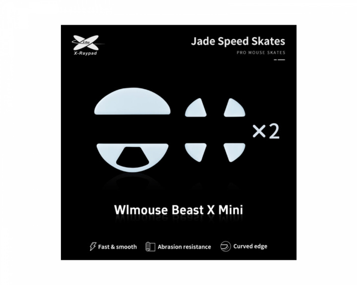 X-raypad Jade Mouse Skates for WLmouse Beast X Mini