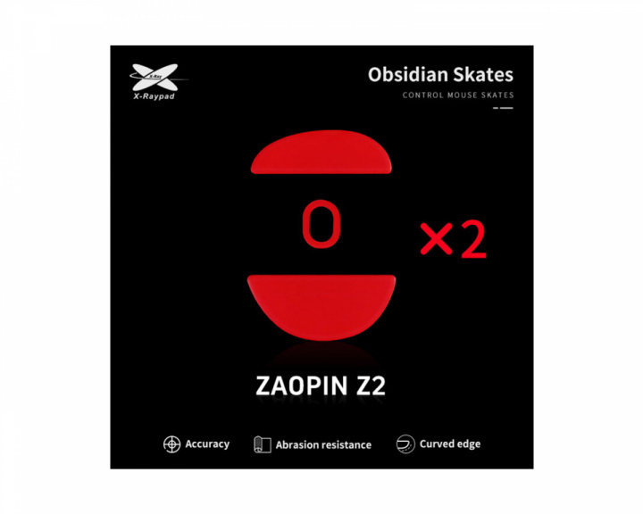 X-raypad Obsidian Mouse Skates for Zaopin Z2