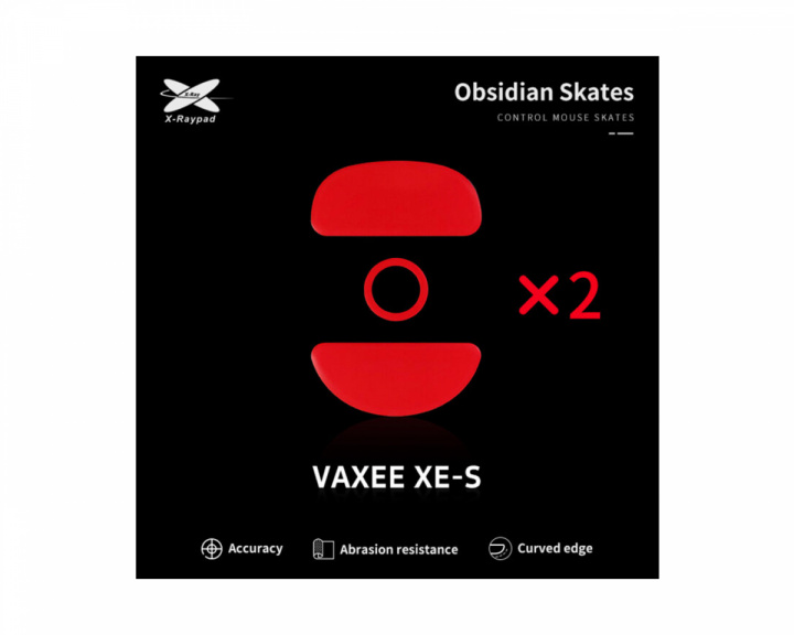 X-raypad Obsidian Mouse Skates for Vaxee XE-S