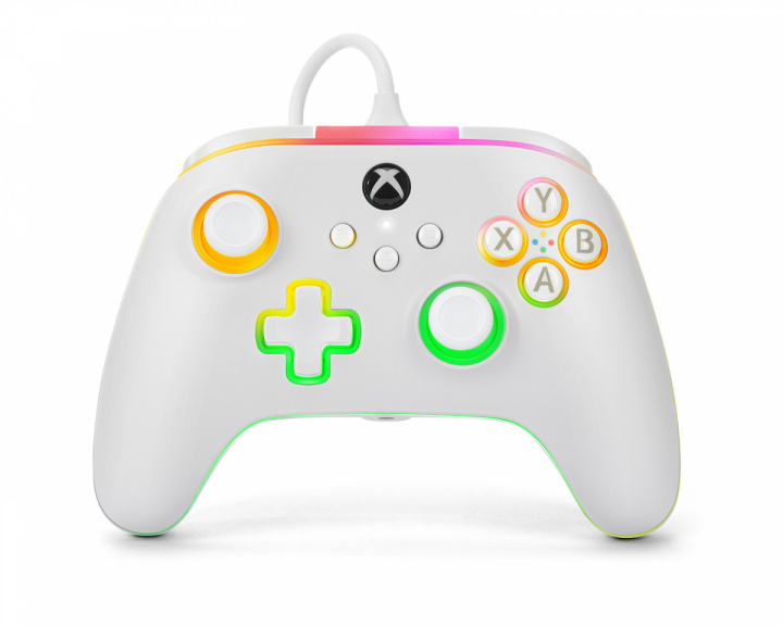 PowerA Advantage Wired Controller for Xbox Series X|S with Lumectra - White