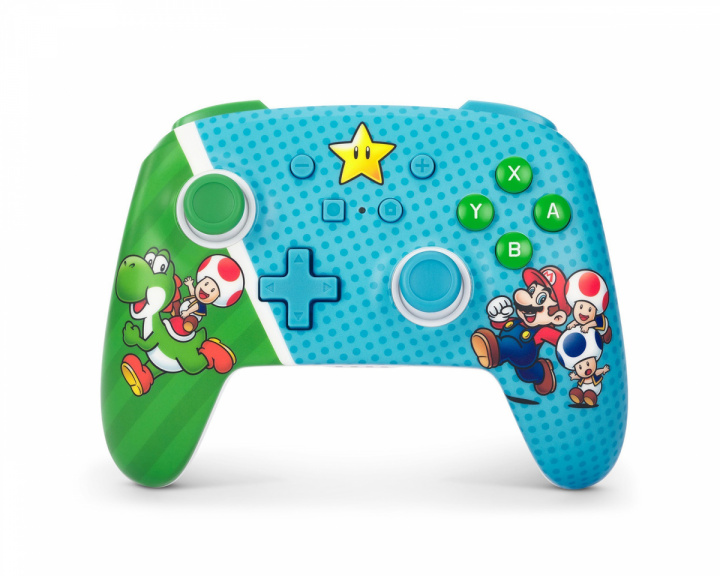 PowerA Enhanced Wireless Controller for Nintendo Switch - Super Star Friends