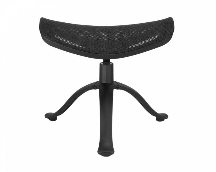 MaxMount Height Adjustable Footrest & Footstool - Black