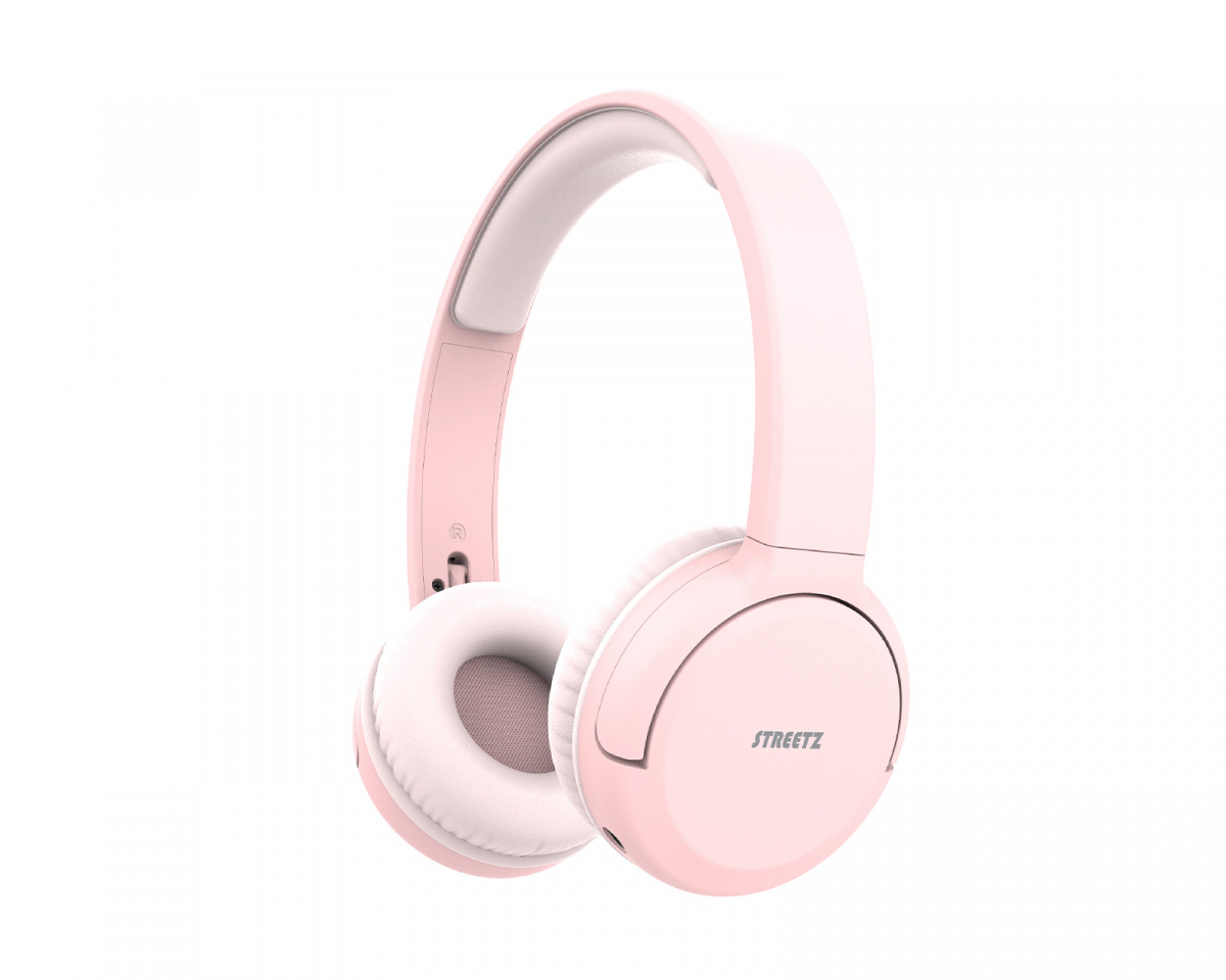 STREETZ BT210 Bluetooth Headphones - Pink - us.MaxGaming.com