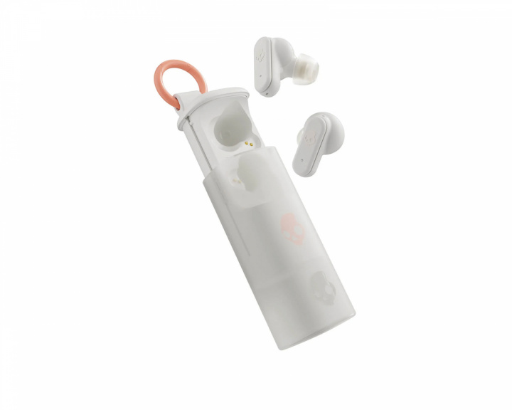 Skullcandy Dime EVO TWS In-Ear Headphones - Bone/Orange