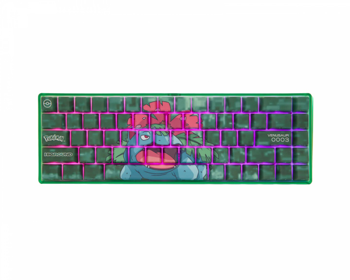 Higround Pokémon Performance 65 Hotswap Gaming Keyboard - ANSI - Venusaur [Hall Effect]