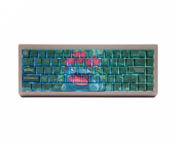 Higround Pokémon Summit 65 Hotswap Gaming Keyboard - ANSI - Venusaur [Geo Linear]