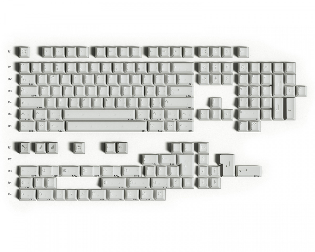 X-RAY キーキャップ　セット　 base kit PBDfans PBTfans X-ray – KBDfans® Mechanical Keyboards Store