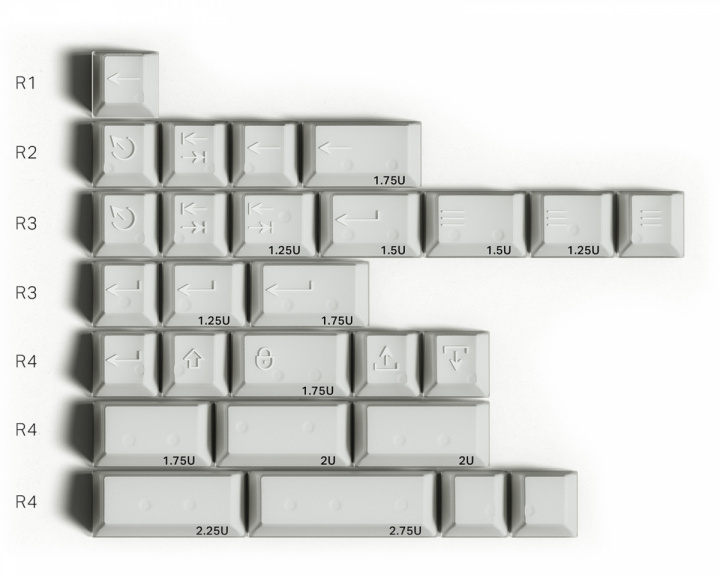 KBDfans PBTfans X-Ray - 40s Kit