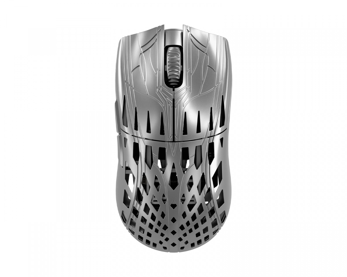 Pwnage Trinity CF 8K Wireless Gaming Mouse - Solid - Platinum - us