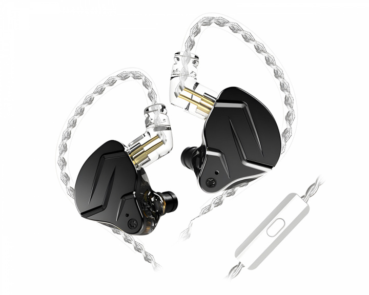 KZ ZSN Pro X IEM Headphones - Black