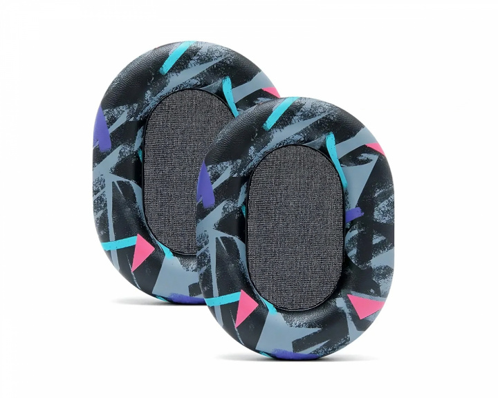  Sony XM5 Ear Cushions - PU Upgraded - 90's Black