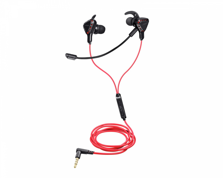 Trust GXT 408 Cobra Multiplatform Gaming Earphones - Black