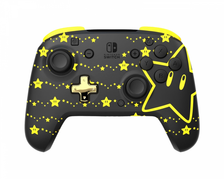 PDP Rematch Wireless Controller GLOW (Nintendo Switch) - Mario Stars