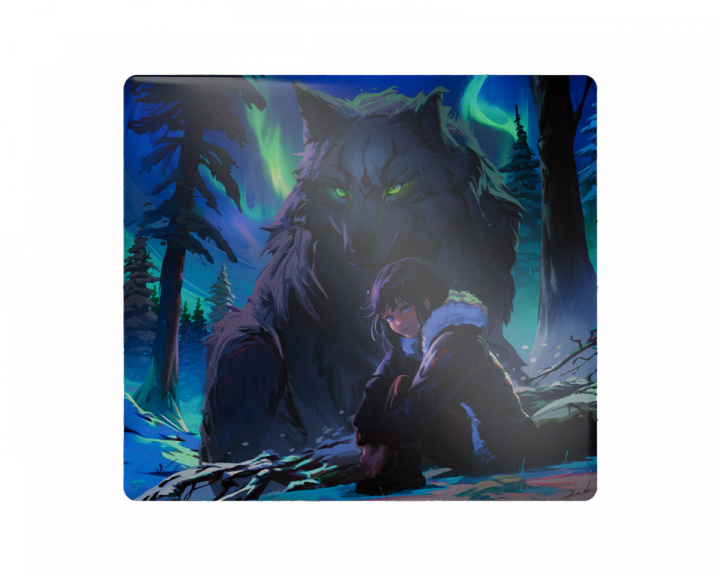 Tekkusai The Guardian Glass Mousepad - Limited Edition