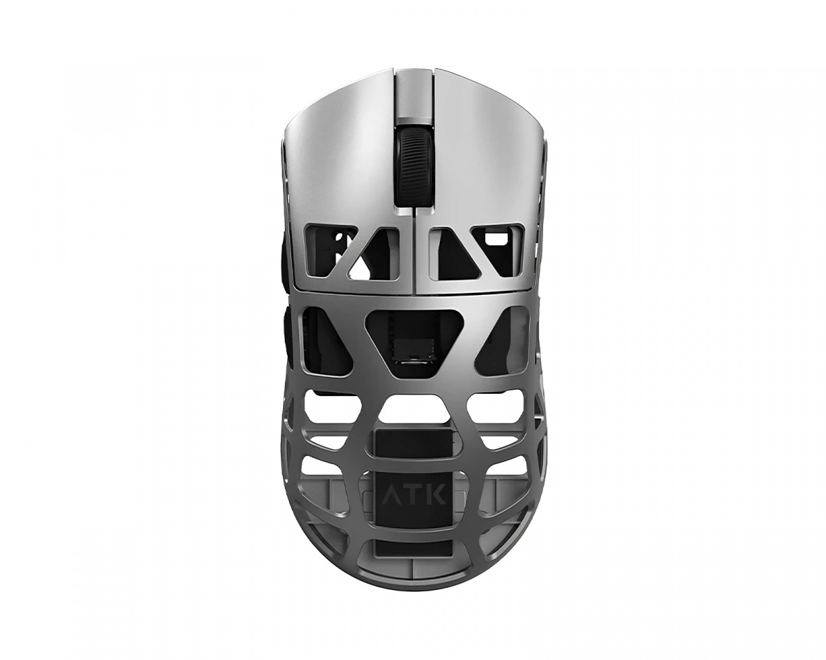 ATK Fierce X Wireless Gaming Mouse - Silver - us.MaxGaming.com