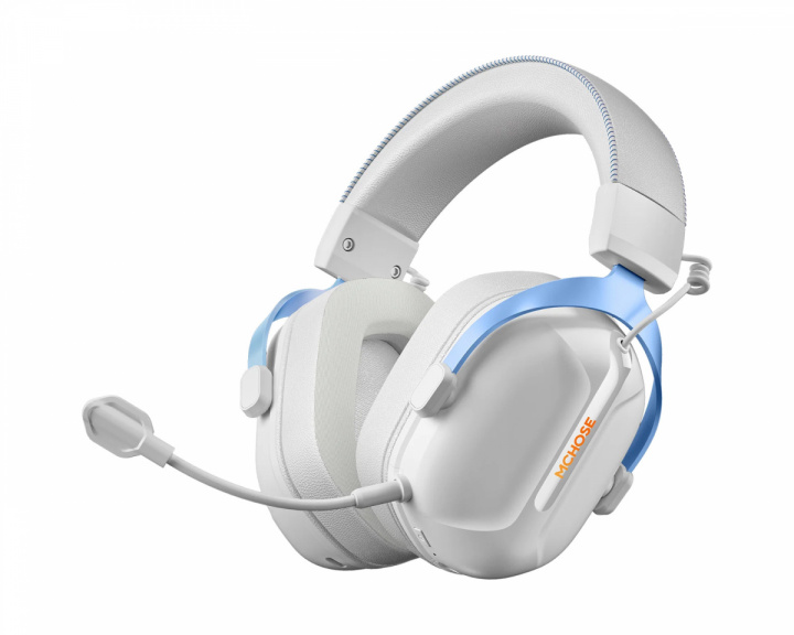  S9 Pro Wireless Headset - White/Blue