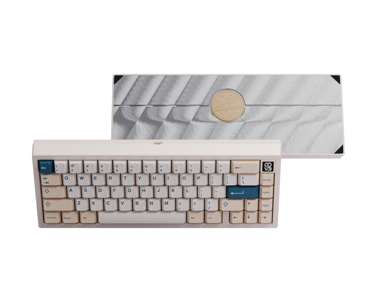 Wuque Studio Zoom65 No Tail Light Edition - Milk Tea - us