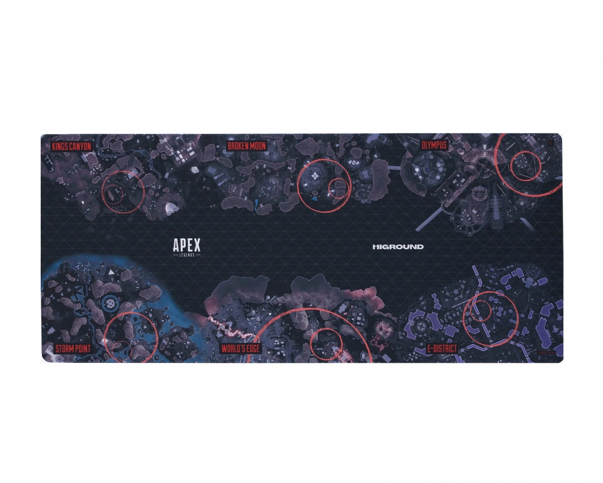 Higround Apex Gaming Mousepad - Minimap - XL - us.MaxGaming.com