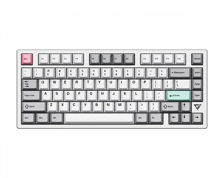 ATK V75K Aluminum Wireless Keyboard ANSI [Anya Linear] - Silver