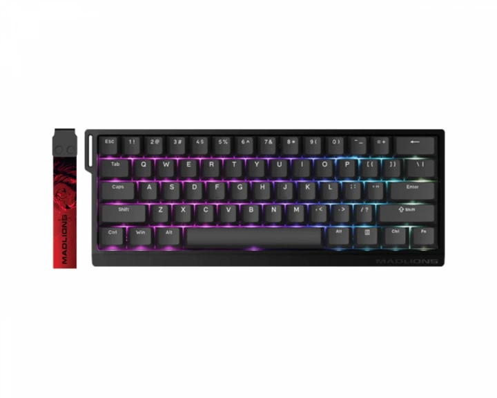 FGG MAD 60 HE RGB Keyboard ANSI [Magnetic Amber PRO] - Black