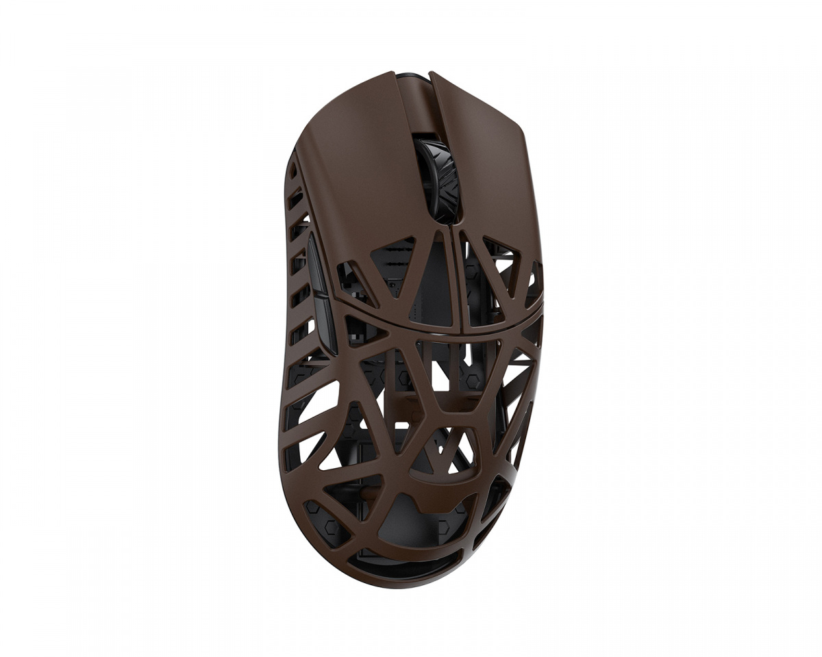 WLMouse Beast X Pro - Deep Cocoa [Omron Opticals] - Side Slits