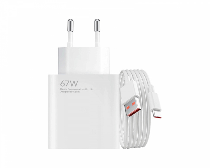 Xiaomi 67W HyperCharge Combo USB-A - White