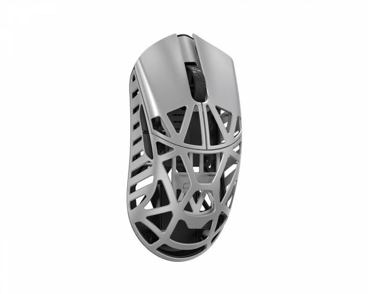 WLMouse Beast X Mini Pro - Silver [Omron Opticals] - Side Slits