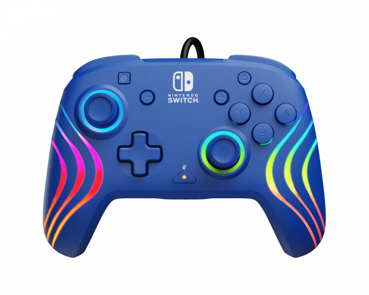 PDP Afterglow Wave Wired Controller - Blue (Nintendo Switch)