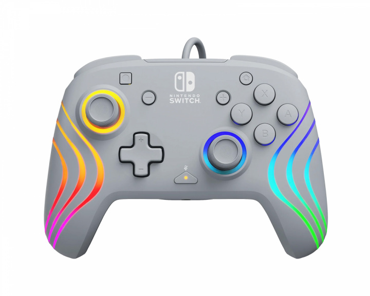 PDP Afterglow Wave Wired Controller - Gray (Nintendo Switch)