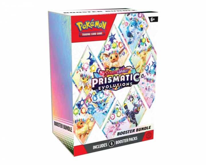  Scarlet & Violet 8.5: Prismatic Evolutions Booster Bundle (6-pack)