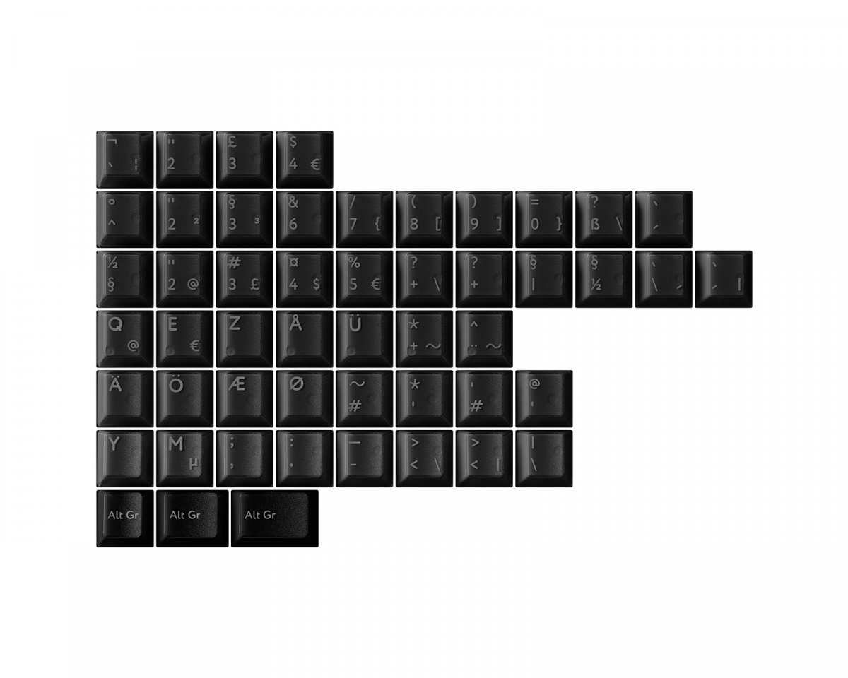 KBDfans PBTfans Retro Dark Lights R2 - International kit - us