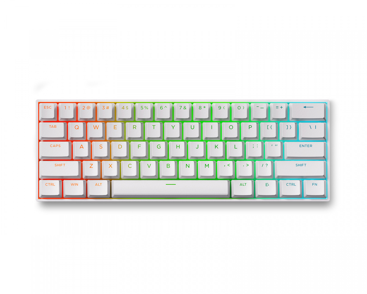 MCHOSE ACE60 Pro ゲーミングキーボード 本体 MCHOSE Ace 60 Pro ANSI Magnetic Switch Keyboard - White - us