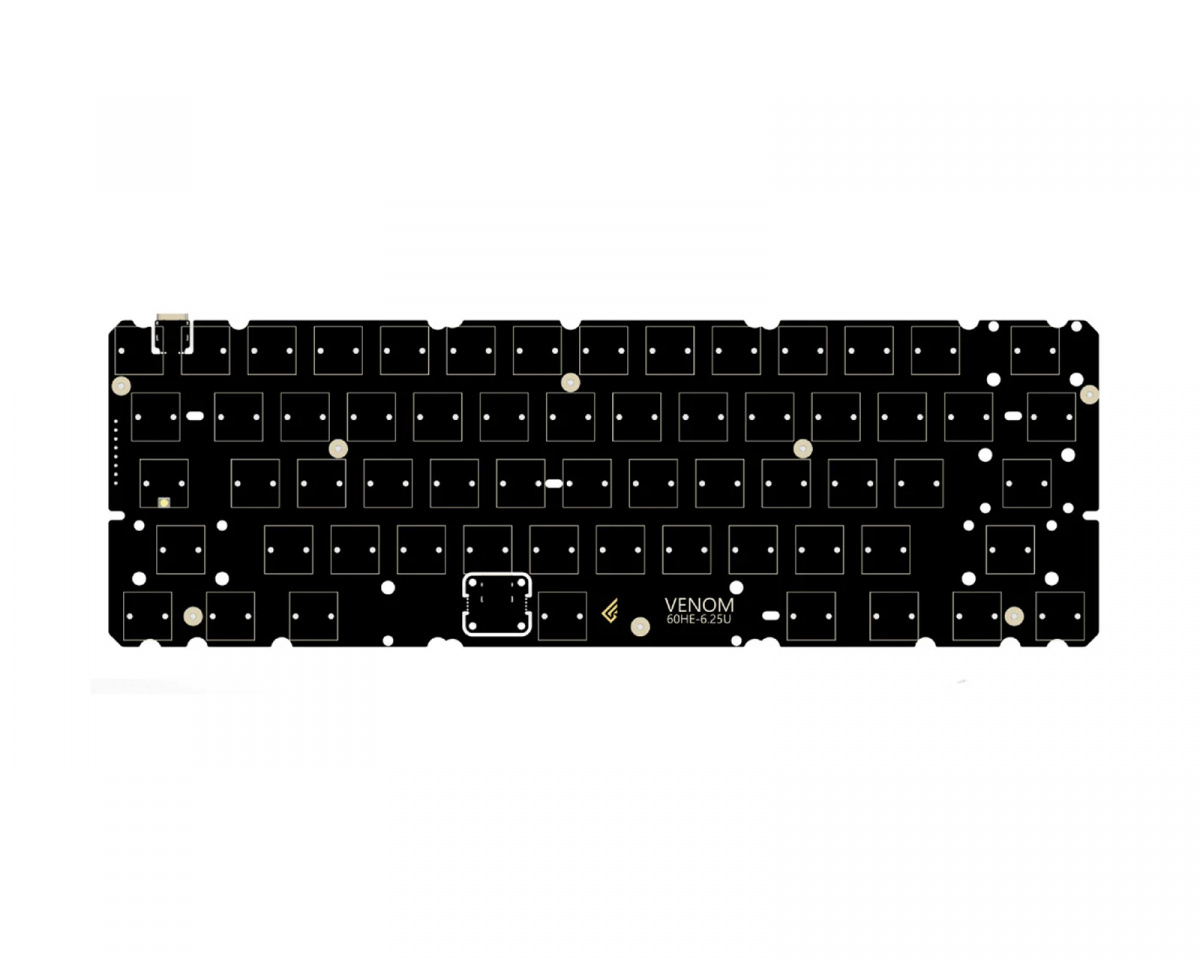 自作 Venom60HE PCB ラピッドトリガー キーボード Geon Works Venom60 HE PCB - us.MaxGaming.com