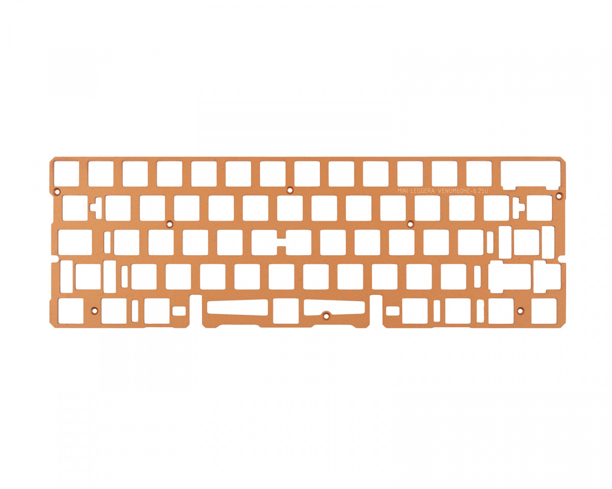 Geon Works Venom60HE Plate 6.28u - Copper - us.MaxGaming.com