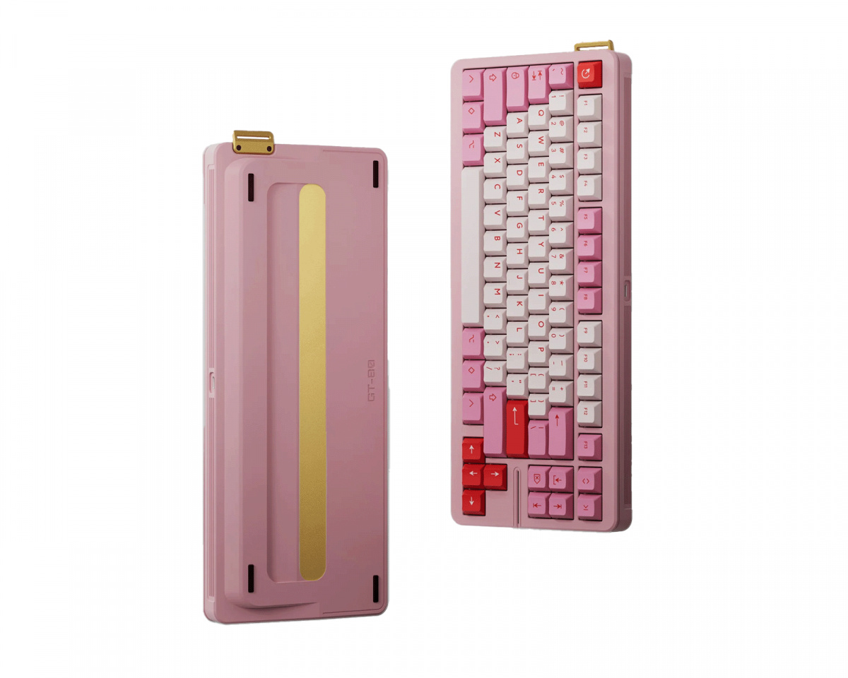 KBDfans GT-80 Case - E-Pink - us.MaxGaming.com