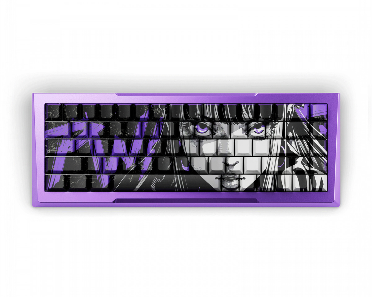 Pwnage Zenblade 65 V2 – Hall Effect Gaming Keyboard Nyomi Purple