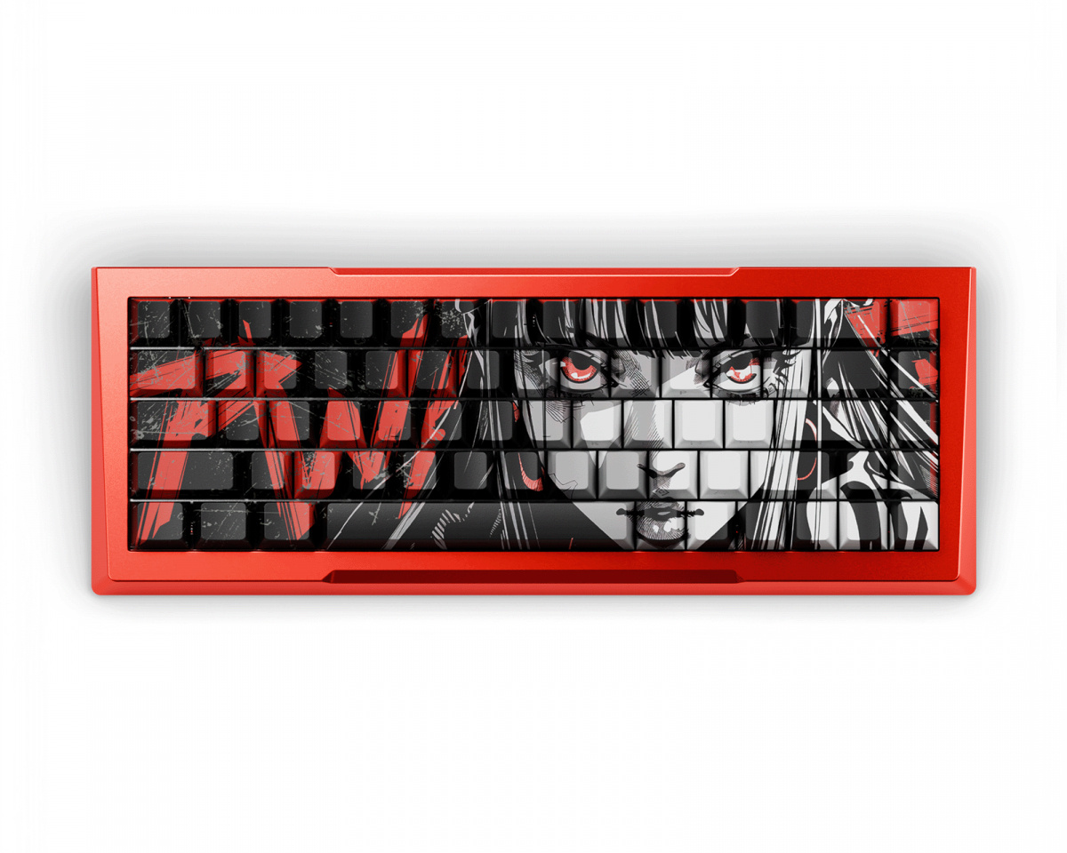Pwnage Zenblade 65 V2 – Hall Effect Gaming Keyboard Nyomi Red