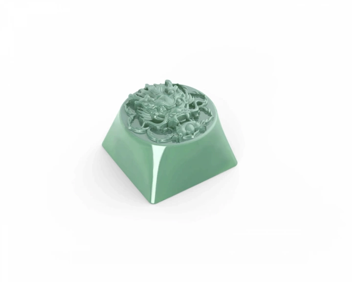  MW Jade Dragon - Artisan Keycap