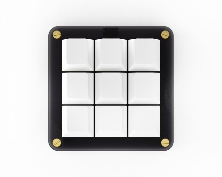 MaxCustom 9-Key MacroPad - Black