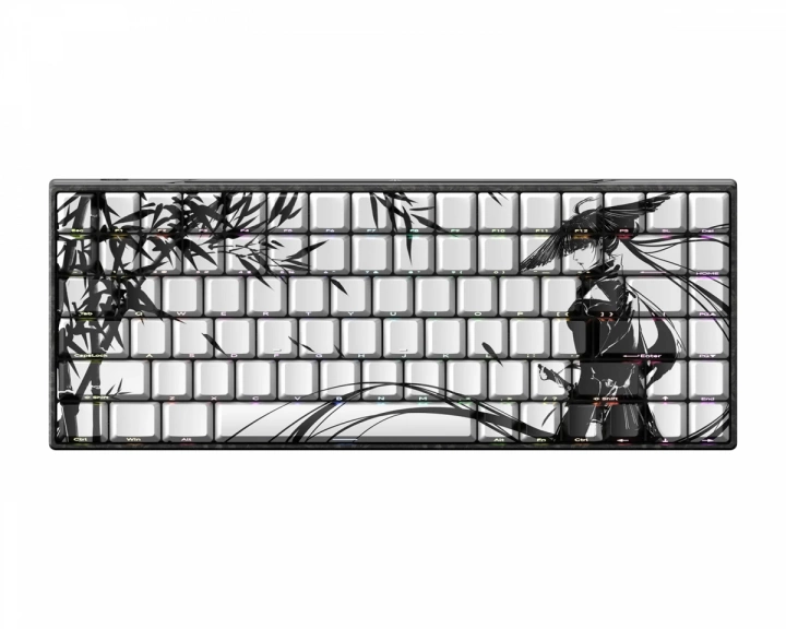  YING75 HE Forged Carbon Fiber Keyboard - White [TTC Shadow]