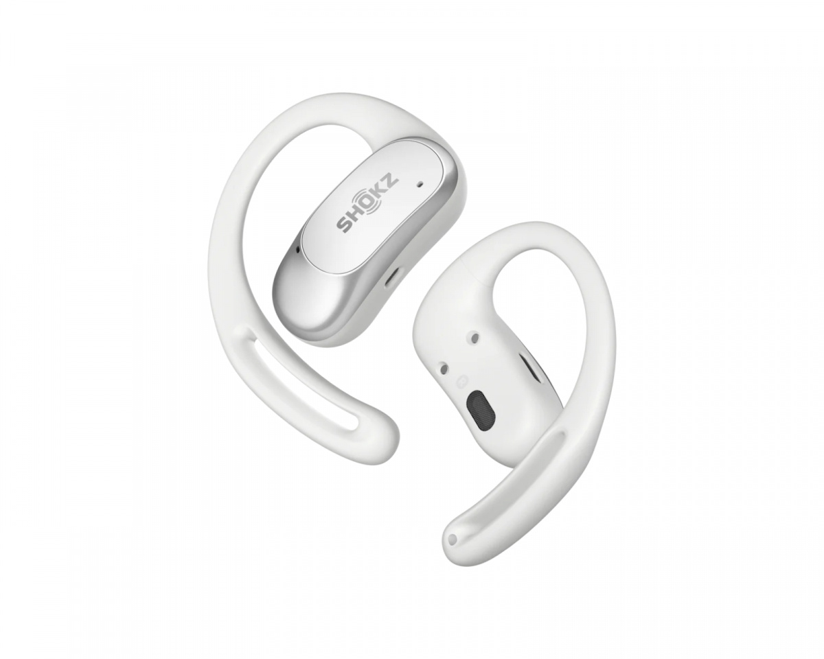 SHOKZ ワイヤレスイヤホン ホワイト Shokz OpenRun Air Wireless Bone Conduction Headphones - White - us