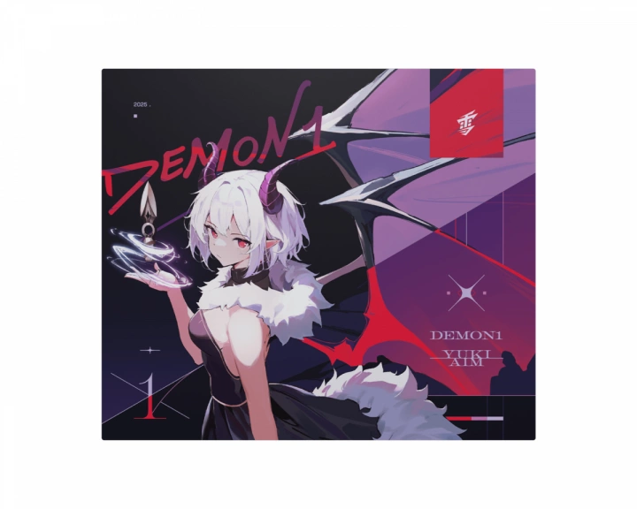 Yuki Aim x Demon1 Glass Pad - Limited Edition