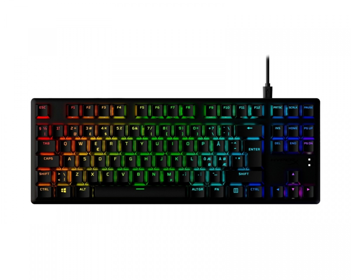 HyperX Alloy Origins Core PBT Keyboard [HX Aqua] - us.MaxGaming.com