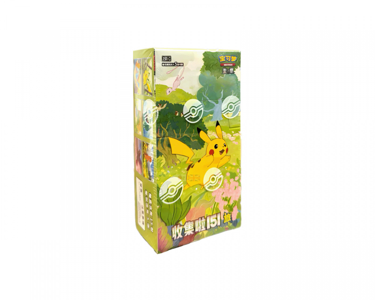 Pokémon 151C Journey Booster Box (Chinese) - us.MaxGaming.com